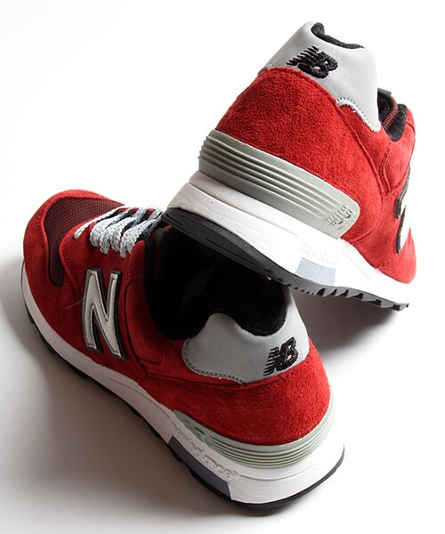 NEW BALANCE(ニューバランス)の「M1400(シューズ・メンズ・レッド/サックスブルー・23.5/24.0/24.5)」の6枚目の写真