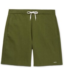 A.P.C. Loopback Cotton-Jersey Sweat Shorts