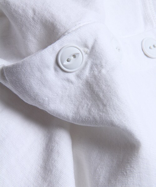 FREAK'S AMERICA（フリークスアメリカ）の「【MADE IN USA】アメリカ ショートスリーブヘンリーネックTシャツ（その他・メンズ・ホワイト/ブラック/レモンイエロー/ターコイズブルー/ブルー・S/M/L）」の10枚目の写真