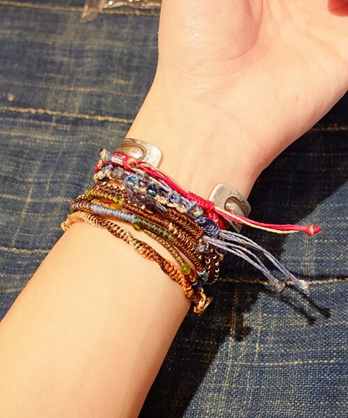 wakami（ワカミ）の「7ストランド ブレスレット (ユニセックス)（アクセサリー・メンズ・その他/柄６・ONE SIZE）」の6枚目の写真