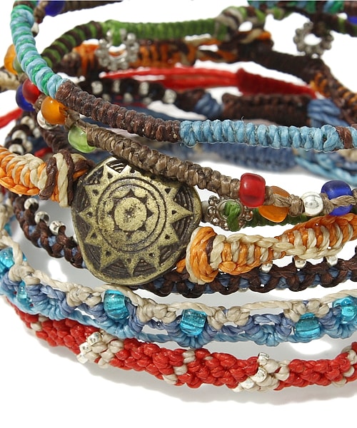 wakami（ワカミ）の「7ストランド ブレスレット (ユニセックス)（アクセサリー・メンズ・その他/柄６・ONE SIZE）」の3枚目の写真