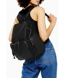 Topshop EDINBURGH Black Backpack