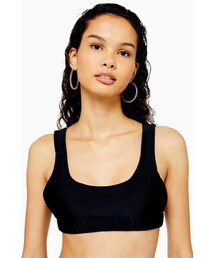 Topshop Ruched Bikini Top by We Are We Wear