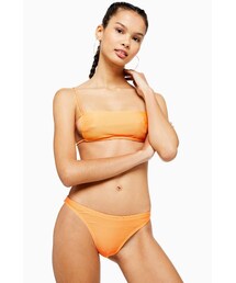 Evil Twin Orange Scooped Bikini Thong by TWIIN