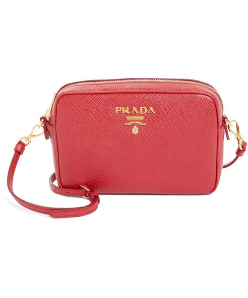 Prada Saffiano Leather Bag Camera 最上の品質な 72％以上節約