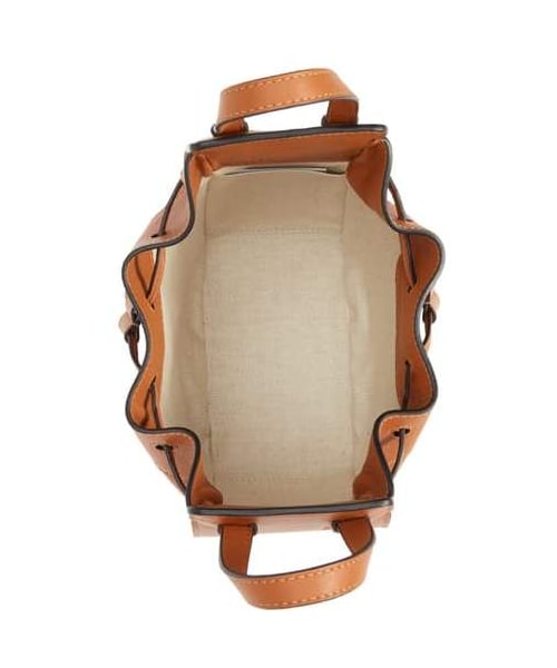 LOEWE（ロエベ）の「Loewe Hammock Mini Calfskin Leather Hobo Bag（バックパック/リュック・レディース・Brown・One Size）」の3枚目の写真