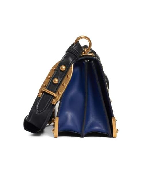 PRADA（プラダ）の「Prada Cahier Crossbody Bag（ショルダーバッグ・レディース・Blue・One Size）」の2枚目の写真