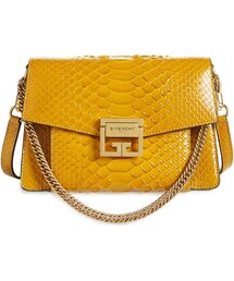 Givenchy Small GV3 Genuine Python Shoulder Bag