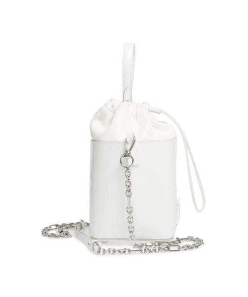 ショルダーバッグ・ポシェット MAISON MARGIELA MM11 LEATHER BUCKET BAG Maison Margiela MM11 Textured Leather Mini Bucket Bag unisex