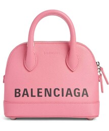 BALENCIAGA | Balenciaga Extra Extra Small Ville Logo Leather Crossbody Satchel(ショルダーバッグ)