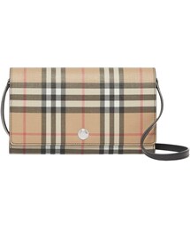 Burberry Hannah Vintage Check Wallet on a Chain