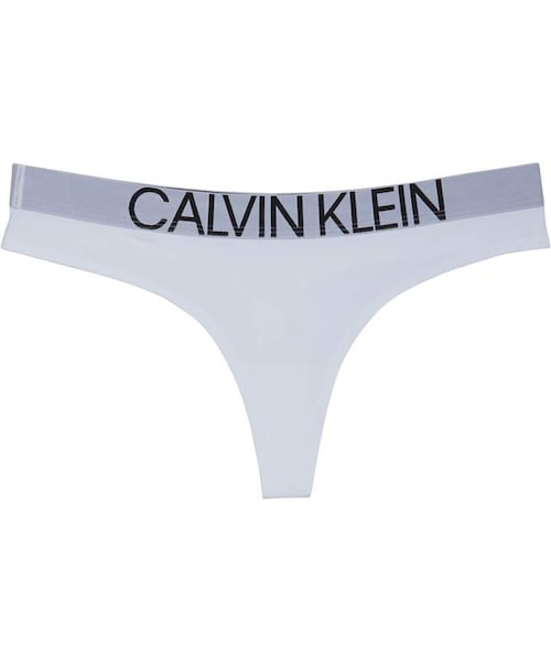 Calvin Klein(カルバン・クライン)の「Calvin Klein Statement 1981 Thong(その他アンダーウェア/インナー・レディース・Black/Blue/Gray/White・Small/Large/Medium/X-large/X-small)」の8枚目の写真