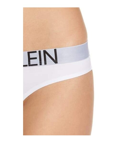Calvin Klein(カルバン・クライン)の「Calvin Klein Statement 1981 Thong(その他アンダーウェア/インナー・レディース・Black/Blue/Gray/White・Small/Large/Medium/X-large/X-small)」の5枚目の写真