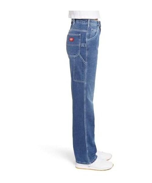 Dickies（ディッキーズ）の「Dickies Carpenter Jeans（デニムパンツ・レディース・Blue・0/1/3/5/7/9/13/15）」の2枚目の写真