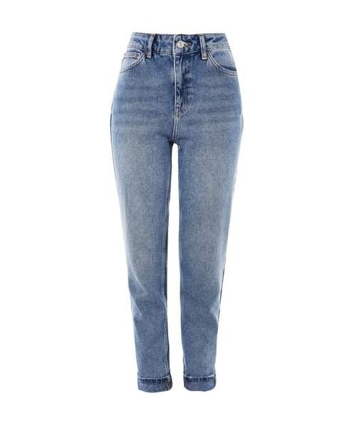 TOPSHOP（トップショップ）の「Topshop MOTO High Waist Mom Jeans（デニムパンツ・レディース・Blue・26w X 30l (fits Like 25-26w)/32w X 30l (fits Like 30-31w)/28w X 30l (fits Like 27w)/34w X 30l (fits Like 31-32w)/30w X 30l (fits Like 28-29w)/36w X 30l (fits Like 33-34w)/25w X 30l (fits Like 24w)）」の5枚目の写真