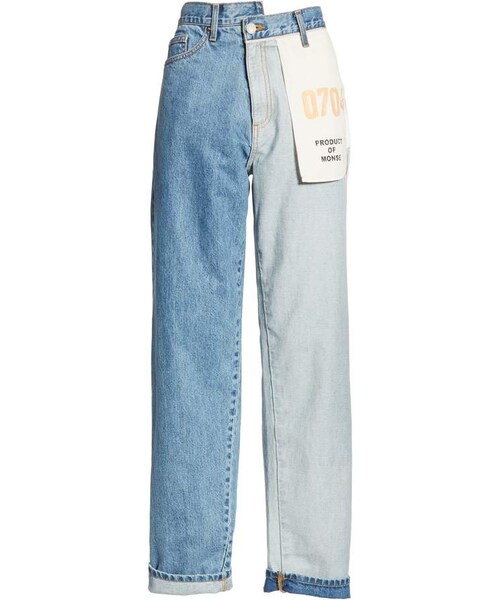 MONSE（モンス）の「MONSE Inside Out Jeans（デニムパンツ）」 - WEAR 