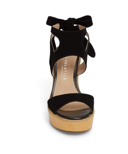 Styling Volatile Platform VERY VOLATILE(ヴェリーヴォラタイル)の「Very Volatile Ginsy Tie Back Platform Sandal ...