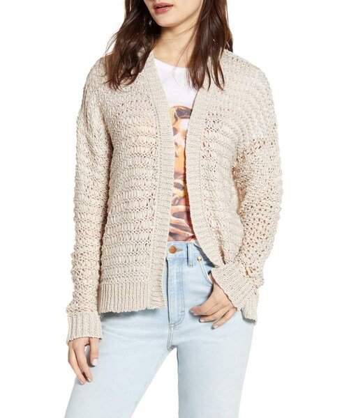 Cotton Emporium（）の「Cotton Emporium Open Stitch Cardigan（カーディガン/ボレロ