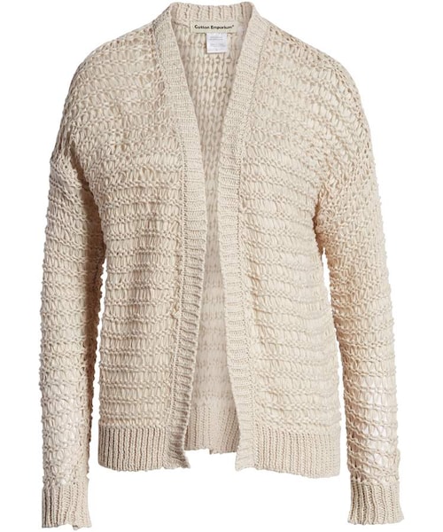 Cotton Emporium（）の「Cotton Emporium Open Stitch Cardigan（カーディガン/ボレロ