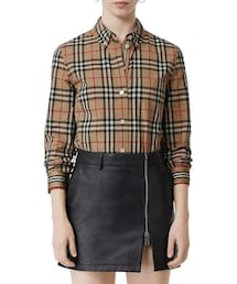 BURBERRY | Burberry Check Slim Fit Shirt(シャツ/ブラウス)