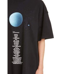 VETEMENTS Venus Planet Number Tシャツ