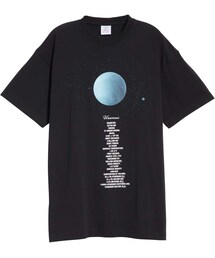 VETEMENTS ヴェトモン Tシャツ Not Mom's Avourite VETEMENTS Not Mom's Favourite Metalized Wrinkled T-Shirt in