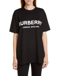 BURBERRY | Burberry Carrick Logo Print Cotton Tee(Tシャツ/カットソー)