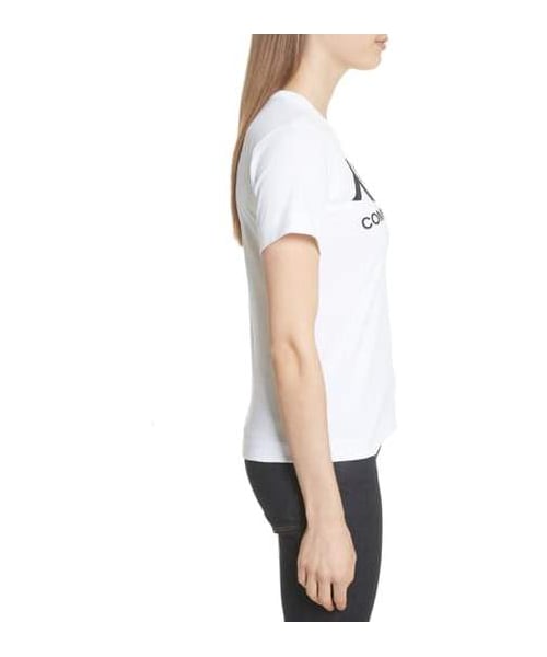 COMME des GARCONS（コムデギャルソン）の「Comme des Garcons Upside Down Graphic Tee（Tシャツ/カットソー・レディース・White・Medium/Large/Small/X-small）」の3枚目の写真