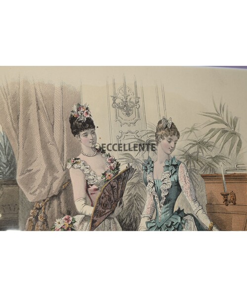 no brand（ノーブランド）の「【アンティーク雑貨】リトグラフ 二人の