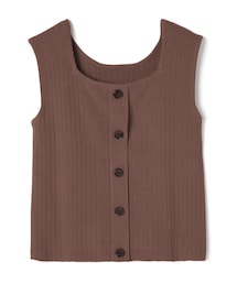 GRL | 2wayスクエアネックリブニットタンクトップ(タンクトップ)