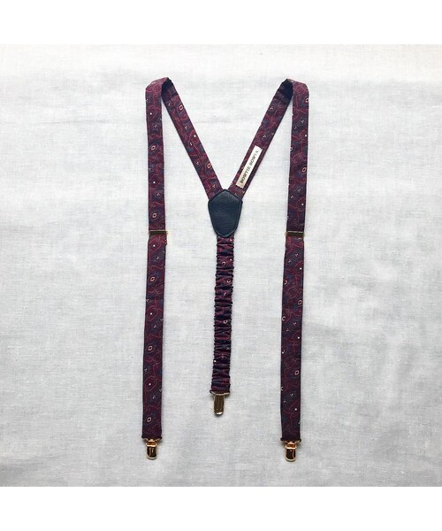 Handmade（ハンドメイド）の「BRACES_Bordeaux（サスペンダー・メンズ・その他）」の2枚目の写真