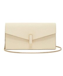Valextra | Valextra - Iside Grained Leather Clutch - Womens - White(クラッチバッグ)