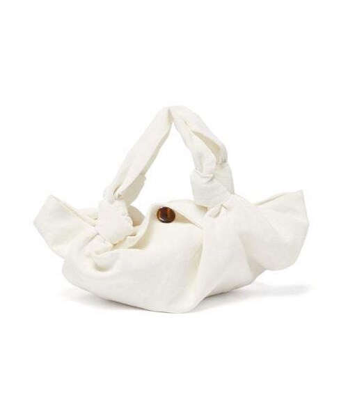 THE ROW ホワイト クラッチバッグ Bourse Clutch Bag White in Leather – The Row