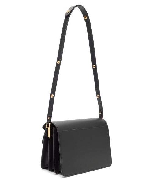 MARNI(マルニ)の「Marni - Trunk Medium Leather Shoulder Bag - Womens - Black(ショルダーバッグ・レディース・Black・One Size)」の2枚目の写真