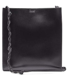 JIL SANDER | Jil Sander - Medium Leather Cross Body Bag - Womens - Black(ショルダーバッグ)