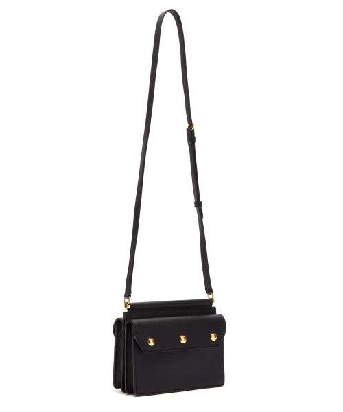 BURBERRY(バーバリー)の「Burberry - Title Mini Leather Cross Body Bag - Womens - Black(ハンドバッグ・レディース・Black・One Size)」の5枚目の写真