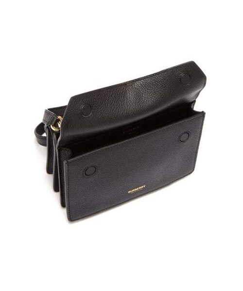 BURBERRY(バーバリー)の「Burberry - Title Mini Leather Cross Body Bag - Womens - Black(ハンドバッグ・レディース・Black・One Size)」の3枚目の写真