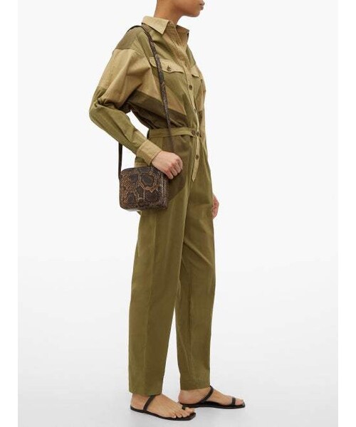 A.P.C.（アーペーセー）の「A.P.C. A.p.c. - Louisette Python Print  