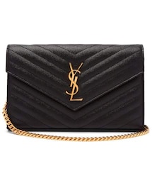 Saint Laurent | Saint Laurent - Monogram Chevron Quilted Leather Cross Body Bag - Womens - Black(ショルダーバッグ)