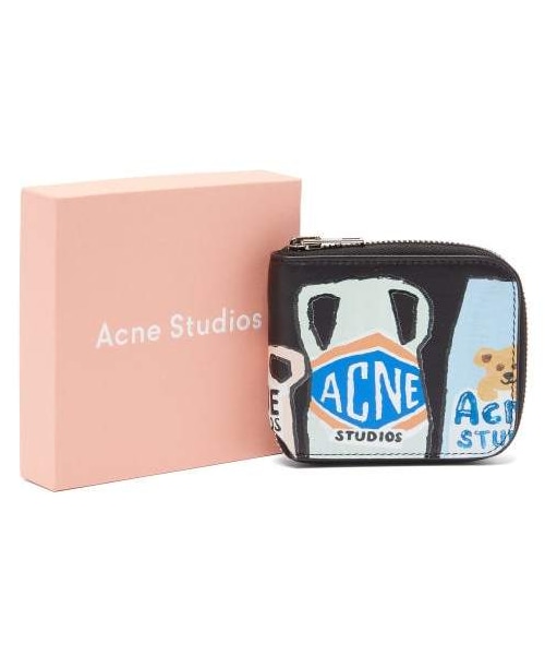 Acne StudiosアクネストゥディオスLogo Zip Around Wallet財布 Acne Studios（アクネストゥディオズ）の「Acne Studios - Logo