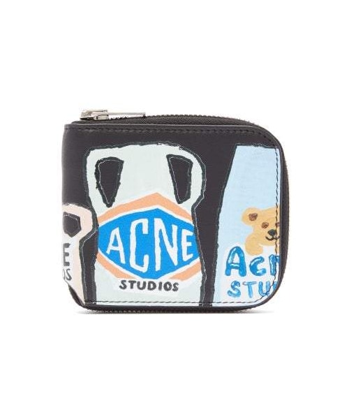 Acne StudiosアクネストゥディオスLogo Zip Around Wallet財布 Acne Studios（アクネストゥディオズ）の「Acne Studios - Logo