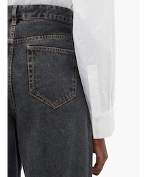 デニム・ジーパン Marant Etoile Jeans Corsy MARANT ÉTOILE Corsy high-rise tapered jeans | THE OUTNET