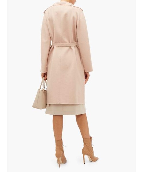 Max Mara(マックスマーラ)の「Max Mara - Lilia Coat - Womens - Light Pink(ジャケット/アウター・レディース・Pink・4 Uk/6 Uk/8 Uk/10 Uk/12 Uk/14 Uk/16 Uk)」の5枚目の写真