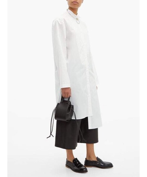 LOEWE（ロエベ）の「Loewe - Collapsible Crocodile Effect Leather Loafers - Womens - Black（シューズ・レディース・Black・35 Eu/it/36 Eu/it/38 Eu/it/39 Eu/it/40 Eu/it/41 Eu/it）」の3枚目の写真