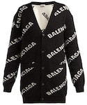 BALENCIAGA（バレンシアガ）の「Balenciaga - Logo Jacquard Cardigan
