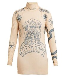 VETEMENTS | Vetements - Tattoo Print Mesh Top - Womens - Nude(トップス)