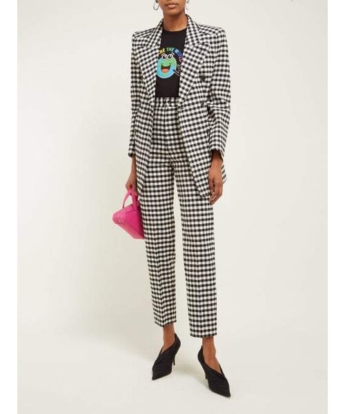 BALENCIAGA(バレンシアガ)の「Balenciaga - You Are The World Print T Shirt - Womens - Black Multi(Tシャツ/カットソー・レディース・Black・XS/S/M/L)」の4枚目の写真