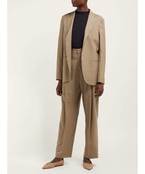 Acne Studios(アクネストゥディオズ)の「Acne Studios - Wash Label Mock Neck Cotton T Shirt - Womens - Black(Tシャツ/カットソー・レディース・Black・XS/S)」の2枚目の写真