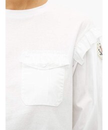 Moncler モンクレール　Simone RochaコラボTシャツ S MONCLER SIMONE ROCHA 花柄 Tシャツ シモーネロシャ - メルカリ