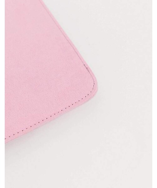asos（エイソス）の「Asos Design ASOS DESIGN shell clutch bag（クラッチバッグ・レディース・Pink・One Size）」の3枚目の写真